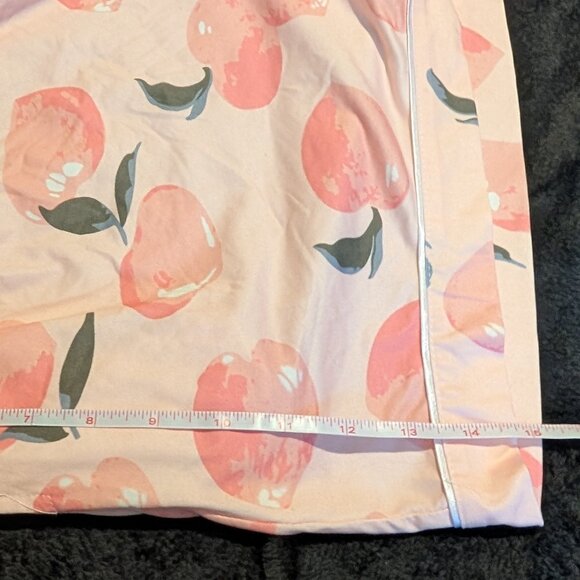 Peach Pajama Shorts Size 8-10 - Picture 4 of 6